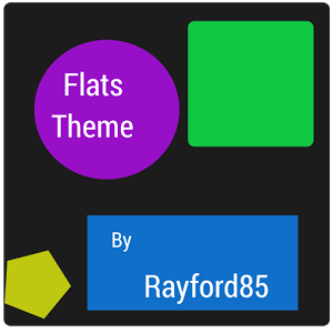 Cm11/PA/AOKP Flats Theme v3.6