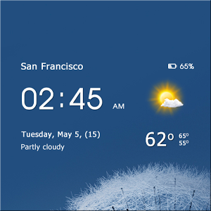 Transparent clock & weather v0.84.36