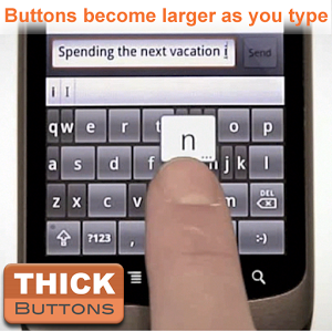 ThickButtons Keyboard v0.9.68