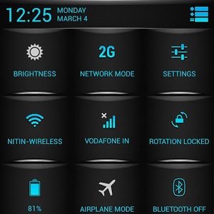 Blue Fire Theme CM11/AOKP v4.08