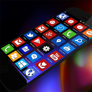 W8Tiles Next Launcher 3D Theme v1.0