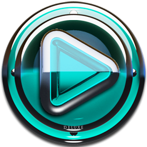 Poweramp skin Turquoise Glas v1.33