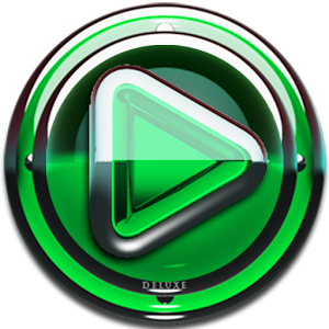 Poweramp skin Green Glas delux v1.33