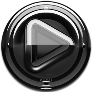 Poweramp skin Black Glas delux v1.33