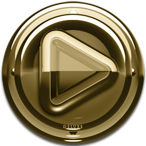 Poweramp skin Gold Glas deluxe v1.33