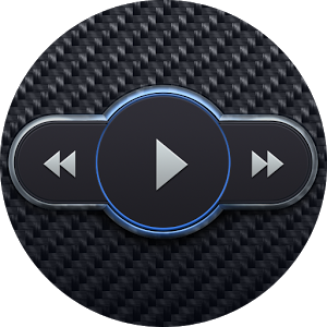 Poweramp skin Carbon Fiber v1.0.2