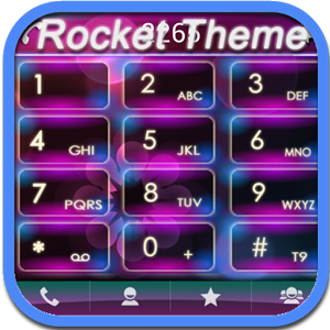 RocketDial Holo Theme v1.8