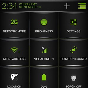 Green Fire Theme CM11/AOSP/PA v4.00