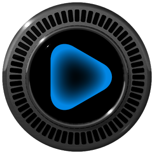 Poweramp skin Neon Blue v1.34