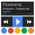 Poweramp skin 5in1 Now Dark v1.0.3