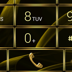 Dialer MetalGate Gold theme v1.0