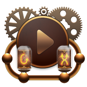 Poweramp skin Steampunk v1.0.4