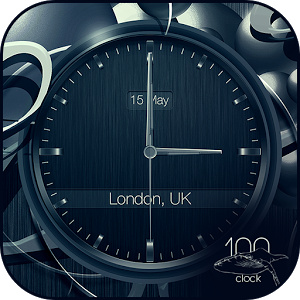 Black clock live wallpaper PRO v1.0.8