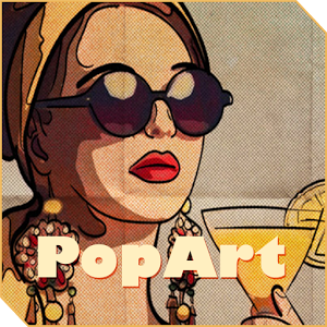 Xperiaв„ў theme RetroPopArt v1.0.0