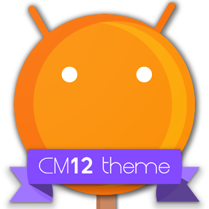 CM12 Orange Pop Theme v5.b