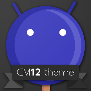 CM12 Blue Kojak Theme v6.b