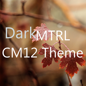 DarkMTRL Thyrus CM12 Theme v2.3