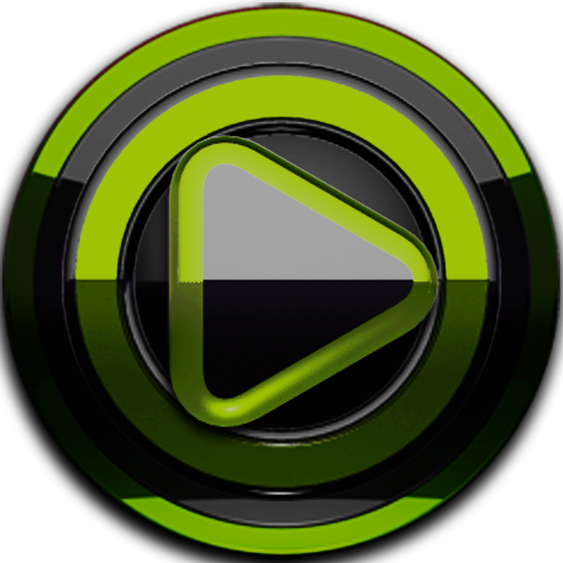 Poweramp skin Black Lime v3.10