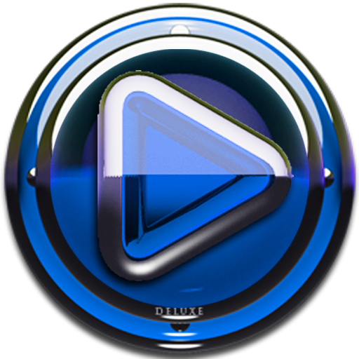 Poweramp skin Blue Glas deluxe v3.10