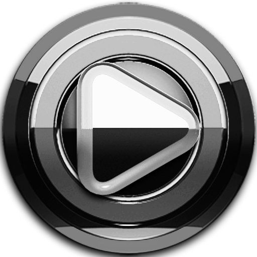 Poweramp skin Black Silver v3.10